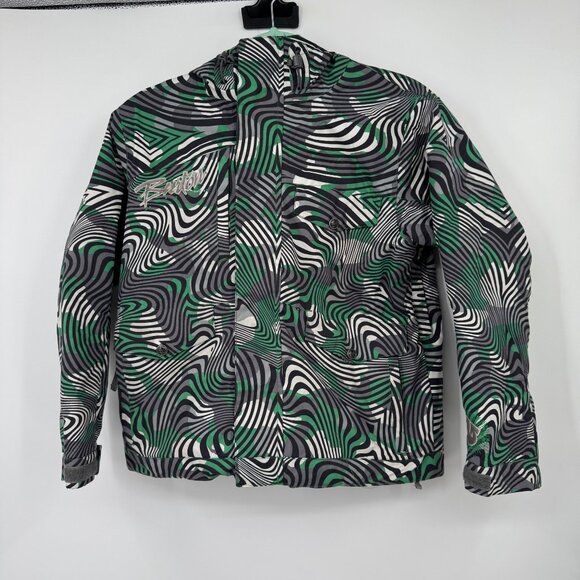 Burton Dryride Hooded Ski Snowboard Coat Youth Jacket  M Ctrk - Picture 1 of 8
